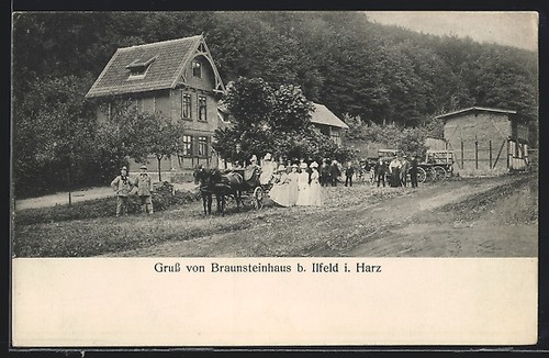 Ansichtskarte ilfeld harz - ansichtskarte, i.