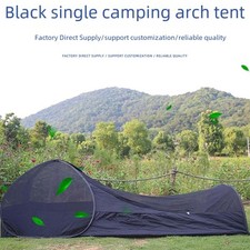 Popup Biwakzelt Schatten Schlafnetz Zelt für Trekking Sport Events Camping