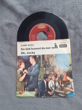Seltene Single von Diane Burg im Originalcover auf Decca