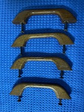 Möbelgriffe Eiche lackiert 135/28 mm Lochabstand 95 mm - Holz A Sortierung