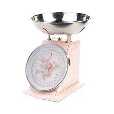 Küchenwaage Stoffwolken Retro