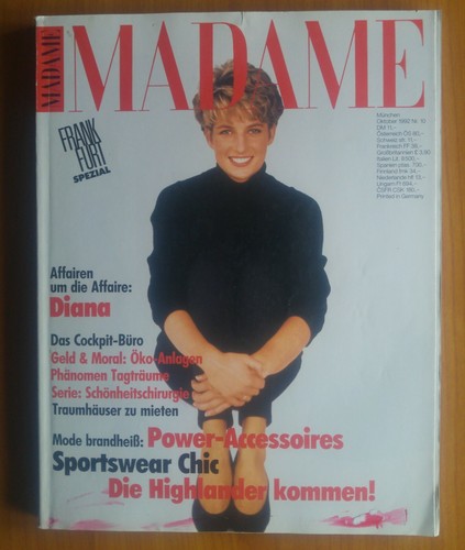 Madame zeitschrift 1992 - madame, 10/1992
