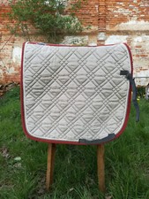 Eskadron Brillant Schabracke DL - Dressur - Bordeaux/Silver/Anthrazit - grau