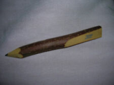 dicker Bleistift leichtes Astholz Werbung Reklame IDUNA SIGNAL 20 cm lang 2 cm d