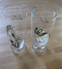 Victoria Frances -  2 Wassergläser mit Gothic Motiven