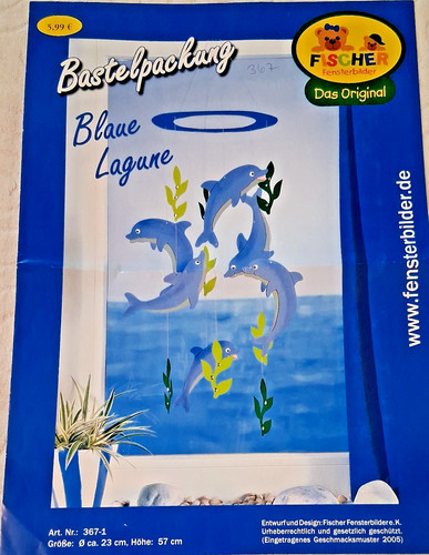 Kinder fensterbild blaue - ",
