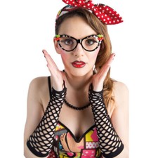 Brille Rockabillx, schwarz mit