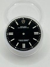 Rolex Original Oyster Perpetual Schwarz Zifferblatt 41mm 124300 TOP