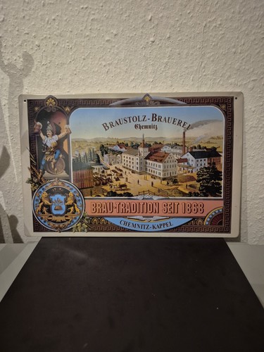 Blechschild groß bier - blechschild,