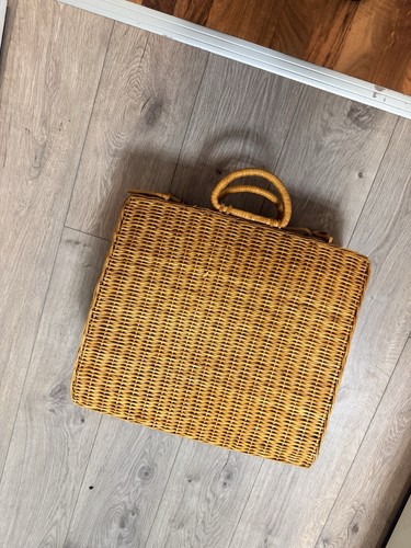 Vintage korbkoffer - vintage,