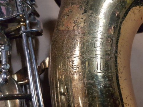 1986 selmer bundy - ii, tenor