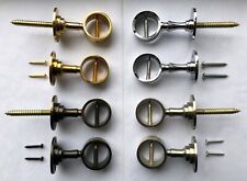 Messing Seilträger Ø 30 / 35 / 40 mm Seilhalter Wandhalter Handlaufseile