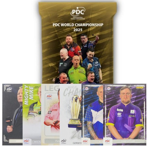 2025 panini darts pdc - pdc, world