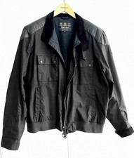 BARBOUR International leichte Wachsjacke Biker, Bundjacke XXL