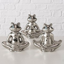 Yoga frösche 3er set - frösche,