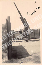 altes Originalfoto RAD 1943 Nr. 02 von 17 - 2 Luftwaffenhelfer am Geschütz (1)