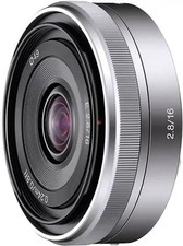 Sony E 16 mm F2.8 49 mm