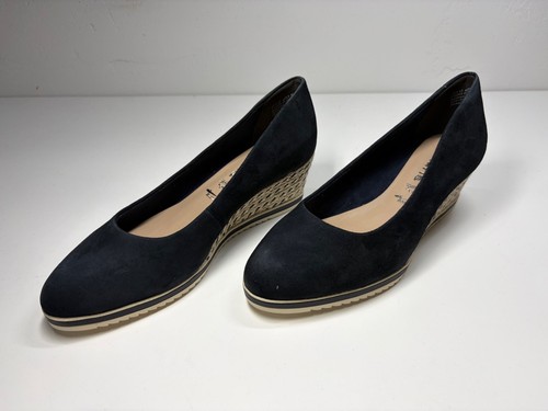 Tamaris keilpumps espadrille - tamaris,
