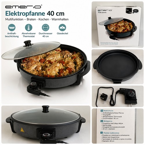 Emerio elektropfanne cm - elektropfanne, 40