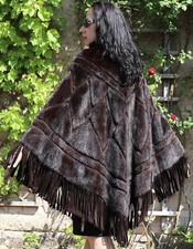 Nerz poncho christian - poncho,