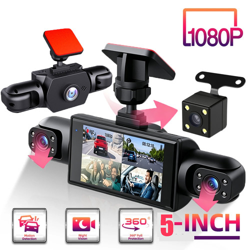 Kanal 360 panorama dashcam - 4, 360°