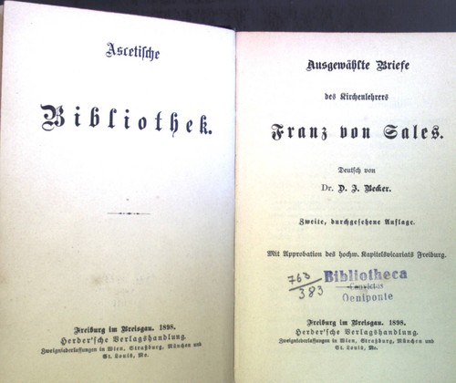 Franz von sales - franz,