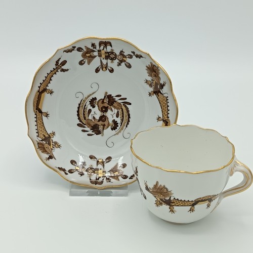 Meissen mokkatasse untertasse - meissen,