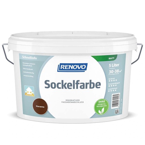 Renovo sockelfarbe matt 0 - matt, 5,0