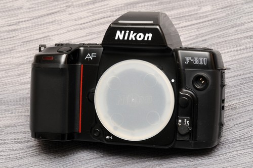 Nikon 801 black - nikon, body
