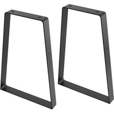 Metall Tischbeine 40cm Schwarz