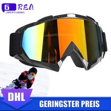 Brille Motorradbrille ATV Dirt Bike Off Road Crossbrille Anti-Fog UV Schutz DE