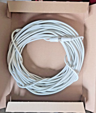 Antennenkabel koax für Fernseher oder Radio 15m weiß