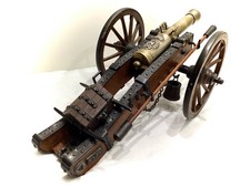 Vintage Kanone Geschütze auf