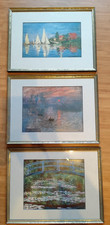 Claude Monet Bilder Kunstdruck professionell gerahmt