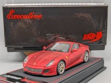 Modellautos 1:43 BBR Executive Ferrari 599 GTO Rosso Fuoco Matt 04/20 OVP