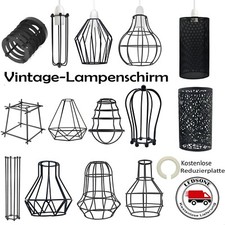 Vintage Lampenschirm Käfig