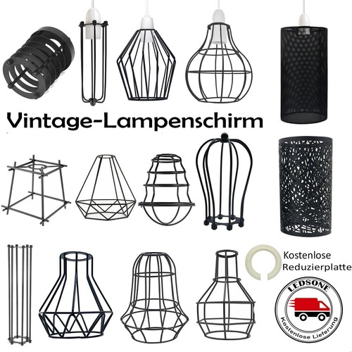 Vintage lampenschirm käfig - vintage,