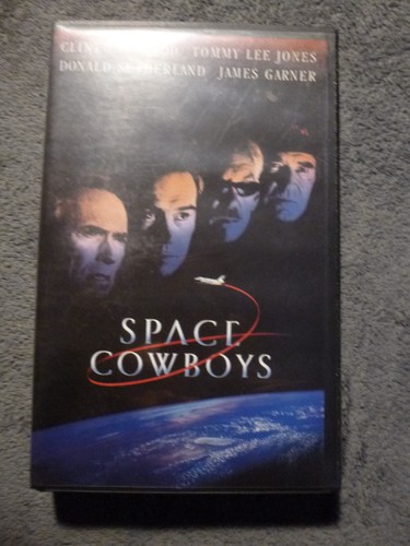 Space cowboys vhs video - space,