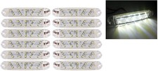 12x SMD 10 LED 12V 24V Weiß