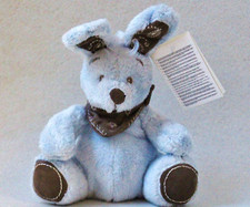 Nicotoy Hase hellblau / braun