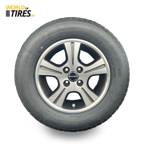 Komplettrad 0x14 et30 4x100 - et30,
