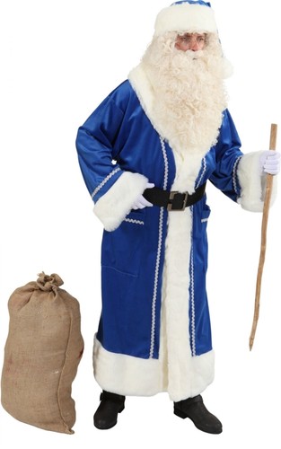 Blauer nikolaus nikolausmantel - blauer,