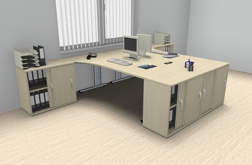 Doppelarbeitsplatz gd424 - doppelarbeitsplatz,
