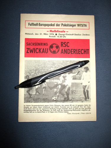 Ddr programm fußball - ddr,