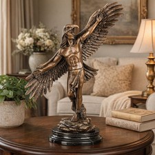 Bronze Skulptur Indianer im