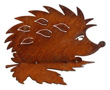 Rost Gartenfigur Igel