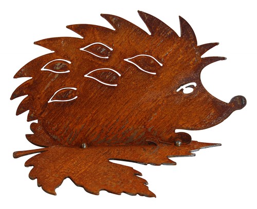 Rost gartenfigur igel - rost,