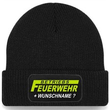Berufs Feuerwehr Mütze