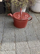 Alte Emaille Gießkanne