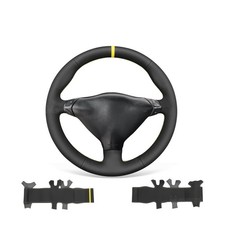 MEWANT Schwarzes Kunstleder